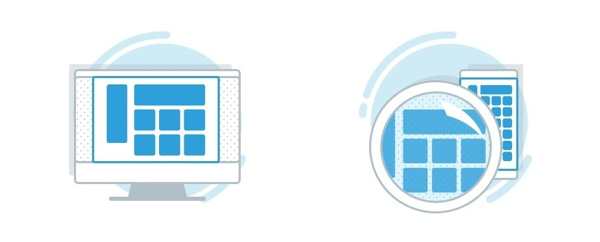 динамичность дизайна