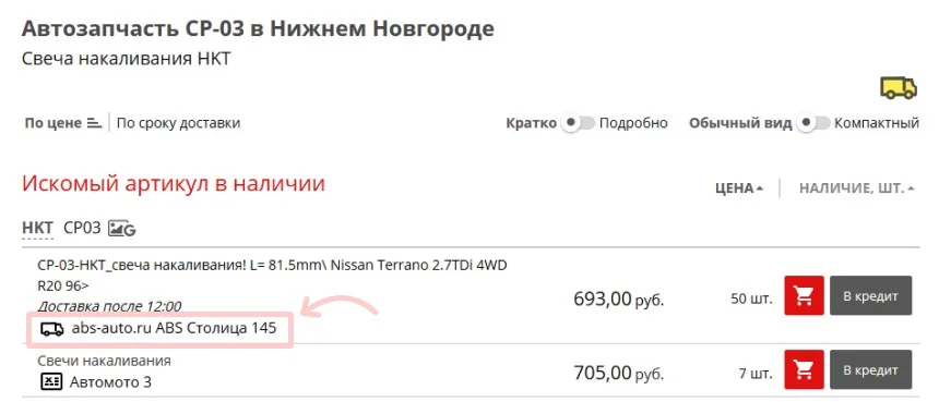 проценка с клиентской стороны